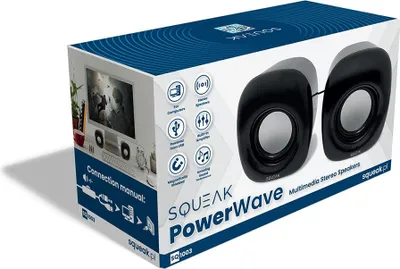 Obrázok produktu pre Squeak Pc Speakers Powerwave S Q1003