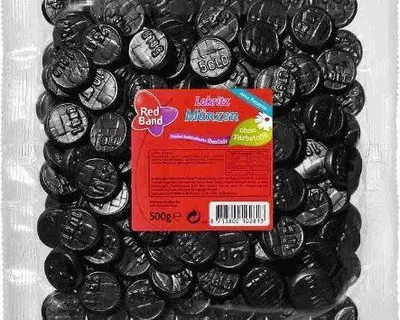 Produktbild von Red Band Lakritz Münzen 500 g