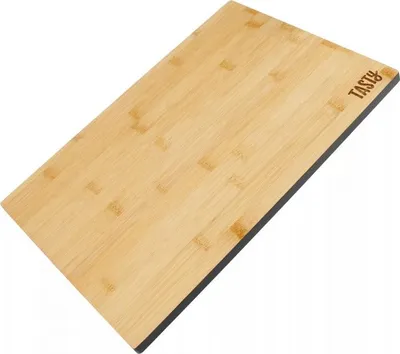 Produktbild von Bambus-Schneidebrett, 35,5 x 25 cm, Schneideunterlage & Holzbrett aus Bambus zum Kochen & Schneiden
