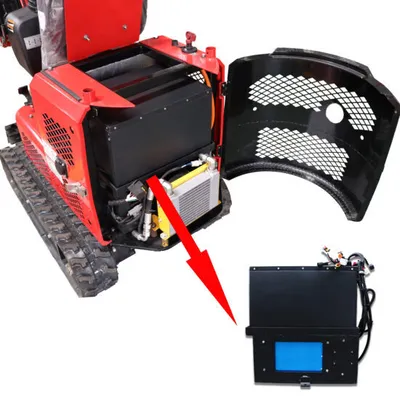 Produktbild von Minibagger HZC Power EKB942, Elektromotor, 940 Kg, verstellbares Fahrwerk