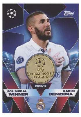 Produktbild von UCLW-KB – Karim Benzema – UCL-Medaillengewinner-Relikt – 2025/2026
