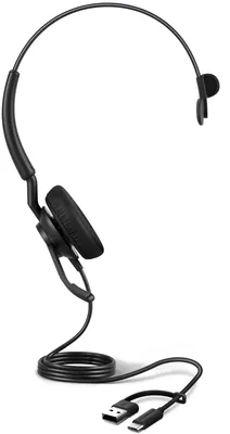 Zdjęcie produktu dla Jabra ENGAGE 40, Przewodowa, Biuro/centrum telefoniczne, 45 g, Zestaw słuchawkowy, Czarny