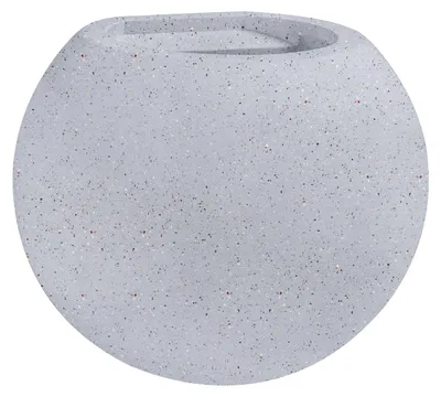 Produktbild von Wandleuchte Innen Wandlampe Flur Lampe Rund Indirektes Licht Up Down Effekt G9 Farbe  Sandstein-Grau