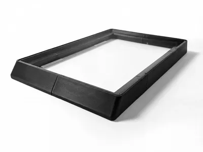Produktbild von Flat Mount ASA mit Plexiglas schwarz für STARLINK STANDARD