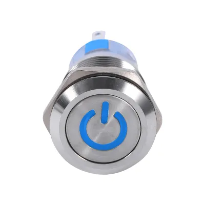 Image de Interrupteur à verrouillage automatique, interrupteur à bouton à loquet LED, interrupteur à bouton LED, interrupteur de puissance à bouton, interrupteur à bouton poussoir, interrupteur à bouton à loquet marche-arrêt