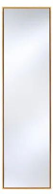 Produktbild von Casa Padrino Luxus Spiegel mit natufarbenem Holzrahmen 35 x H. 130 cm - Wohnzimmer Wandspiegel