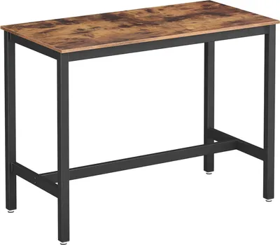 Immagine prodotto di Tavolo bar Isolde 120x60 industriale - marrone/nero