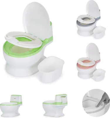 Produktbild von Chipolino Tpfchen Lux mit Musik Toilettenpapierfach Behlter abnehmbar bis 20kg grn