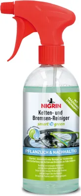 Produktbild von NIGRIN smart and green E-Bike- und Fahrrad-Ketten- und Bremsen-Reiniger -  pflanzlich und nachhaltig