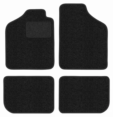 Imagen del producto de Alfombrillas de moqueta para Fiat Uno 1983-2001 (hatchback) – juego de 4 piezas, antracita, a medida – Wielganizator ANTHRA