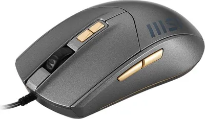 Obrázek produktu pro MSI M31, Pro praváky i leváky, Optický, USB Typ-A, 1200 DPI, Šedá