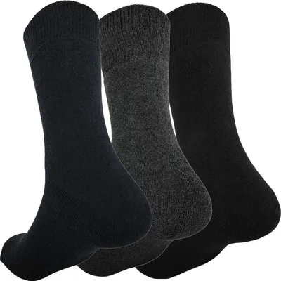 Produktbild von 3 Paar Herren Wintersocken Innenfrottee Socken 3 Paar 39-42