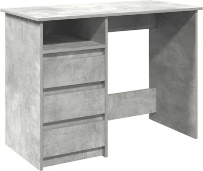 Obrázek produktu pro vidaXL Psací stůl betonový šedý 102x50x75 cm materiál na bázi dřeva