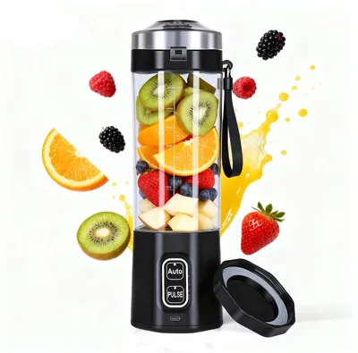 Productafbeelding van FRZA Draagbare blender, oplaadbaar via USB, persoonlijke blender voor smoothies