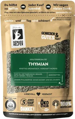 Produktbild von Thymian, geschnitten, 50g
