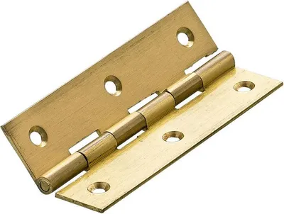 Immagine prodotto di Set 2 Cerniere Universali In Ottone Per Mobili, L.100 x L.50 Mm