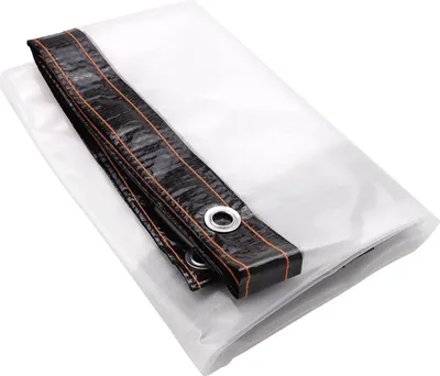 Produktbild von Durchsichtige Plane mit Ösen 3mx2,5m, wasserdichte PE-Abdeckung