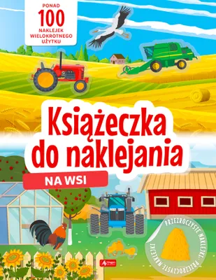 Obrázek produktu pro Na wsi Książeczka edukacyjna do naklejania dla dzieci