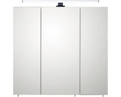 Obrázek produktu pro Zrcadlová skříňka s osvětlením 70x75x20 cm bílá 40.407586