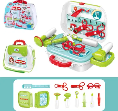 Produktbild von 360Home Spiel Kinderthemen Spielzeug Rollenspiel Arzt koffer