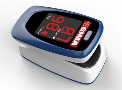 Immagine prodotto di GIMA OXY-2 pulsossimetro Blu, Bianco