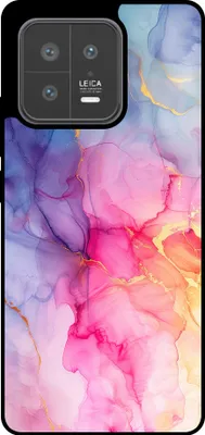 Produktbild von Smartphonica Telefon Fall geeignet für Xiaomi 13 mit Marmor-Druck - TPU zurück Abdeckung Fall Marmor-Design - Regenbogen