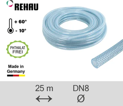 Produktbild von REHAU Industrieschlauch Raufilam-E 8,0/3,0 - 25m