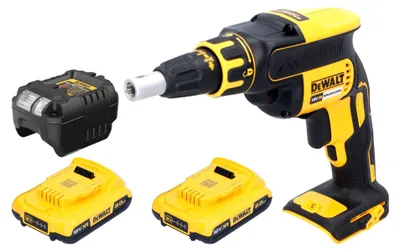 Image de DeWalt DCF 620 D2 Visseuse pour cloisons sèches sans fil 18 V 30 Nm Brushless + 2x batterie 2,0 Ah + chargeur