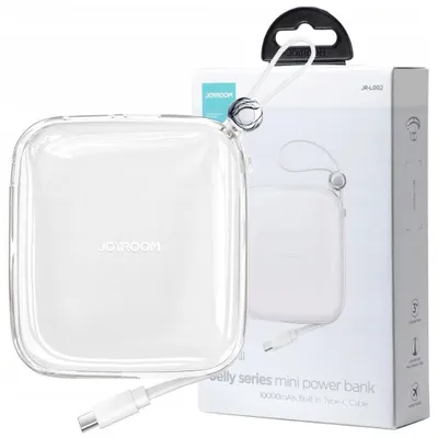 Produktbild von Powerbank Joyroom JR-L005 Jelly 10000mAh, Lightning (Weiß)