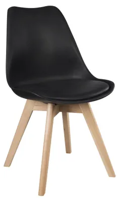 Obrázek produktu pro Jídelní židle KAHLANA - černá  / buk