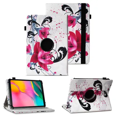 Produktbild von Tablet Tasche für Samsung Galaxy Tab A 10.1 2019 Hülle Schutzhülle 360° DrehbarFarben:Motiv 7