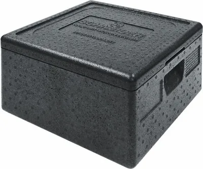 Produktbild von Pizzabox m. Deckel, Isolierbox 410x410x240mm,Thermobox, Transportbox, Top-Box