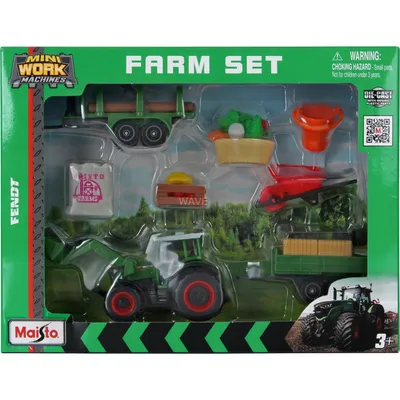 Obrázok produktu pre Mini Work Machines Fendt Farm Play Set
