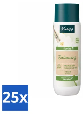 Produktbild von 25 x Kneipp Balancing Douchegel Patchouli - 200 ml - Vorteilspackung - 25 Stücke