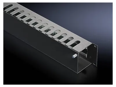 Image de Rittal 5502235 Rangierpanel Rittal 2HE Frontklappe RAL 9005