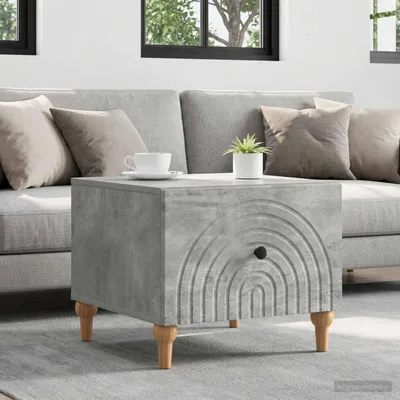 Immagine prodotto di vidaXL Tavolino da salotto grigio cemento 49 x 50 x 40 cm in materiale composito