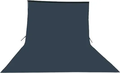 Produktbild von Green Screen 3 * 6 m Fotohintergrund Chromakey 300 x 600 cm 100% Baumwolle Fotostudio Studiofotografie Hintergrund Stoff Schwarz