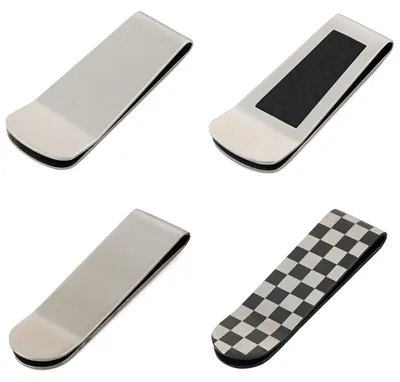 Produktbild von DonDon® Herren Geldscheinklammer silberfarben