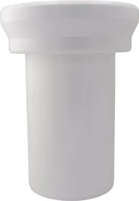 Produktbild von BADfabrik24 WC-Anschlusstutzen DN110 zu DN90 180mm weiß aus Kunststoff