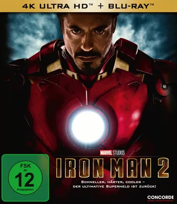 Produktbild von CONCORDE Iron Man 2, Blu-ray, Deutsch, Englisch, Aktion, 2D, Deutsch, 2.40:1