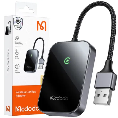 Produktbild von Mcdodo Adapter Für Apple Carplay Drahtlos Bluetooth Usb Usb-C