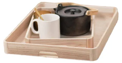 Image de Plateau en bois INDIES, 2 pièces