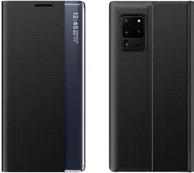 Produktbild von Neues Sleep Case mit Stnder fr Samsung Galaxy A73, schwarz