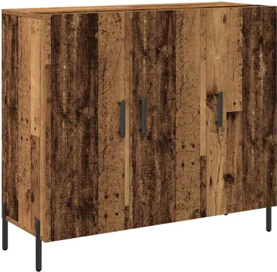 Zdjęcie produktu dla Bufet Stare drewno 90 x 34 x 80 cm Materiał drewnopochodny