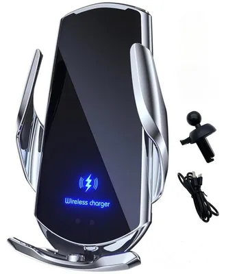 Produktbild von Kabelloses Ladegerät Kfz Induktives Auto Handyhalterung für iPhone 17 16 15 14 13 12 11 Serie Samsung Galaxy S26 S25 S24 S23 S22 S21 Serie