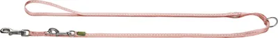 Produktbild von Hunter Hundeleine Führleine verstellbar Tripoli reflektierend 2 m x 1,5 cm hellrosa