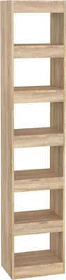 Produktbild von vidaXL Bücherregal/Raumteiler Sonoma-Eiche 40x30x198 cm