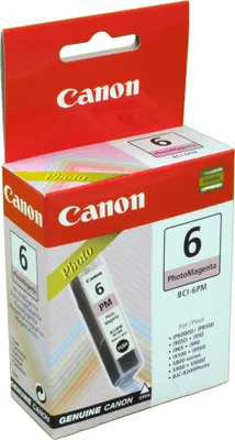 Produktbild von Canon BCI-6 PM, Magenta, Tinte auf Farbstoffbasis, 1 Stück(e), 280 Seiten