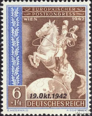 Produktbild von Briefmarken Deutsches Reich 1942 Mi 824 gestempelt Postverein