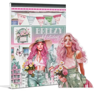 Obrázok produktu pre Sada samolepiek do denníka, 20 listov, motívy dovolenky, vhodné na scrapbook